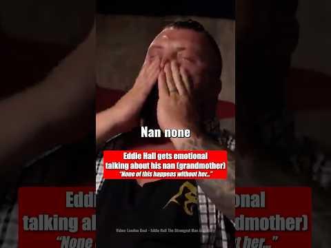 Eddie Hall Breaks Down Mid Interview!
