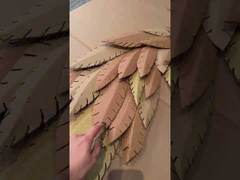 Group of us felt very inspired to raid the dumpster for cardboard and build something