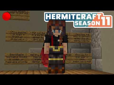 Fire Training Concepts Begin! | Hermitcraft 11 Stream