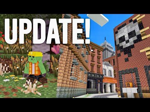NEW Features!/Building a Gang Hideout! - Let's Play Minecraft 661