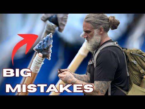 10 Beginner Flintknapping Mistakes #outdoorskills #flintknapping #stoneage #nature