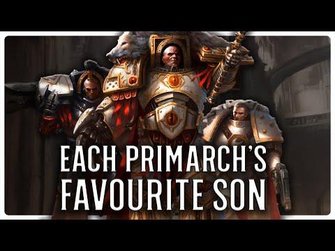 Who Was Each Primarch's Favourite Space Marine? | Warhammer 40k Lore