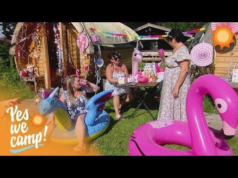 "Ein bisschen PINK!" 🦄 GLAMPING mit Kühlschrank und Einhornklopapier | Yes We Camp