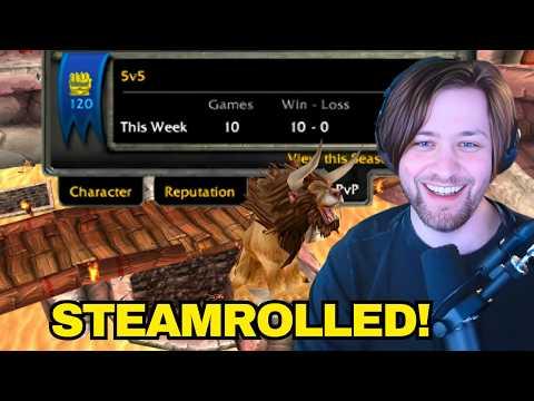 Steamrolling Every Team in TBC 5v5 Arenas