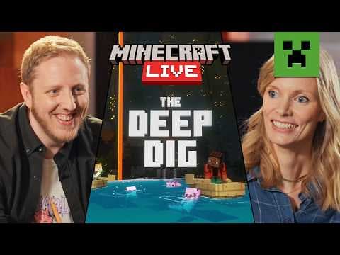 The Deep Dig: MINECRAFT DUNGEONS II & THE ICE CAVES | Minecraft Live – SEPT 2026