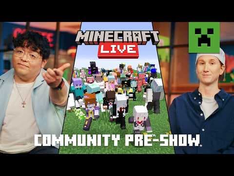 Community Pre-Show with Derapchu & Katie B | Minecraft LIVE – SEPT 2026