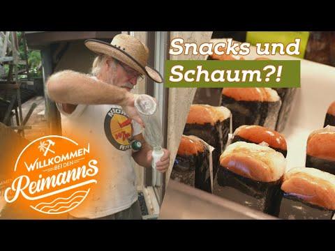 Spam-Sushi und Schaumkonzentrat: Konny und Manu freuen sich auf ihre Enkel!