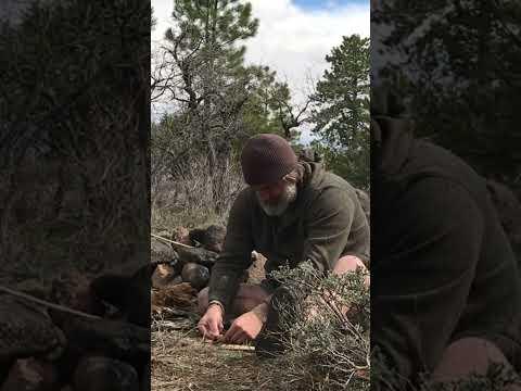 Fire By Friction - Hand Drill #survival #primitiveskills #nature #outdoors #outdoorskills #fire #diy