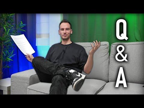 The Future of my YouTube Channel? Q&A Part 1/2