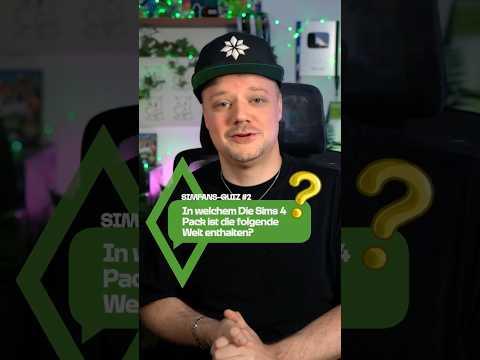 #SimFansQuiz - Errate das Die Sims 4 Pack. Pack erkannt? Kommentiere deine Punkte.