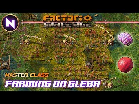 FARMING & SPOILAGE on GLEBA (2:3) | Factorio Space Age MASTER CLASS