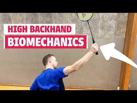 BACKHAND CLEAR - Badminton Biomechanics
