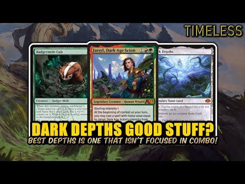 🧊 Dark Depths in a 💪 Strong Midrange Shell?! – Gruul Depths | Timeless BO3 | MTG Arena