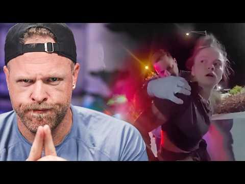 Woman ALMOST Executes Cop Driving Her to Jail (insane decision)