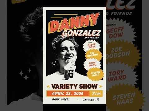 Whats up Greg! it's been a minute but I'm bringing back my verity show on April 23rd at Park West in