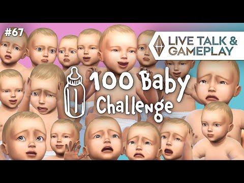 Sensenmann Daddy! Die Sims 4 👶 100 BABY Challenge #67 🔴 Live Gameplay & Talk 💚