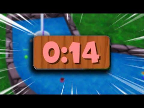 Golf, but you only get 14 seconds to put the ball in the hole.