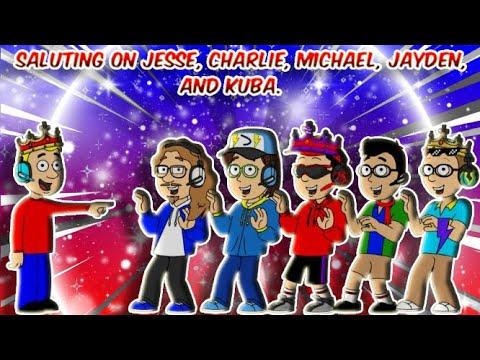 Saluting On Jesse, Charlie, Michael, Jayden, and Kuba (READ DESCRIPTION FOR MORE) (IF YOU WANT)