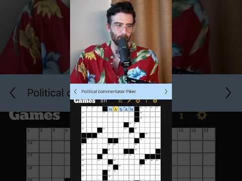 I’m in the New York Times Crossword