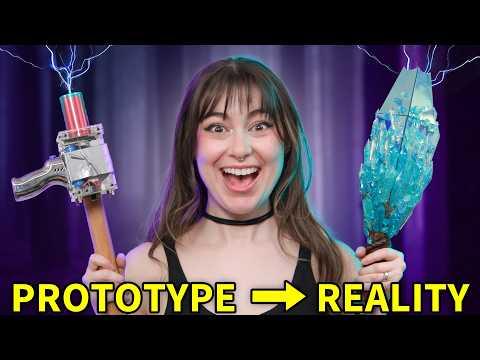 DIY Resin Lightning Staff