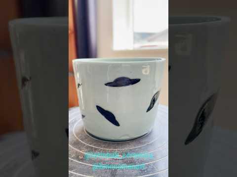 7 Turquoise Cups