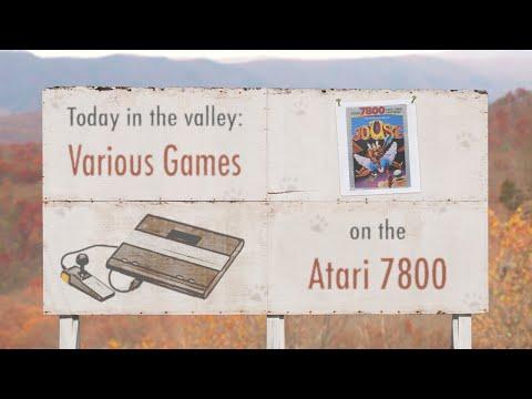 Various Games on the Atari 7800 | The Video Game Valley