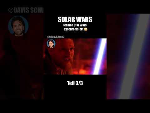 Solar Wars Teil 3 🖤 #davisschulz #solarwars #film #starwars #parodie #synchro #verarsche