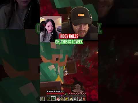 @issfanfan tries to protect us from Enderman