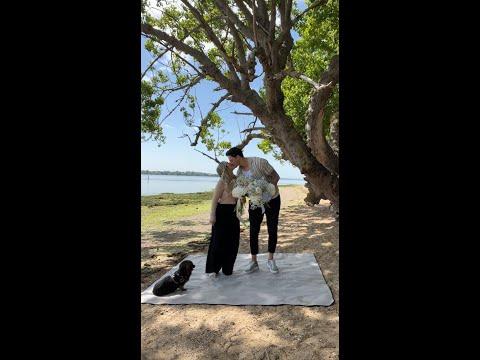 OUR BABY IS A...... 💖💙? #genderreveal  #flowergenderreveal #boyorgirl #pregnancy #love