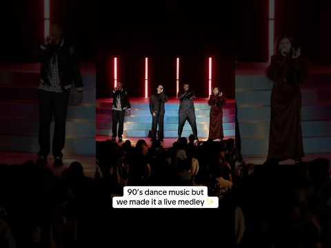 A little throwback to singing some throwbacks ✨ #90s #pentatonix #ontour