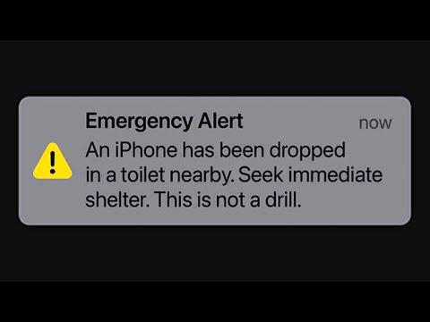 Never Drop Your Phone In The Toilet...