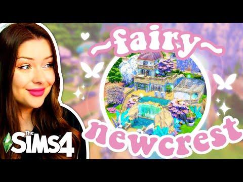 Building an ENTIRE WORLD for Fairies in The Sims 4 // Fairy Newcrest 🧚‍♀️