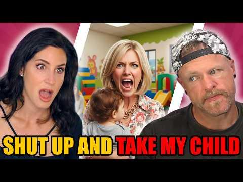 Entitled Woman Leaves Child with Stranger (delusional)