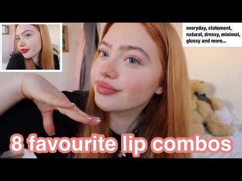 My 8 favourite lip combos *everyday, statement, natural, dressy, minimal, glossy | Ruby Rose UK