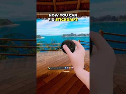 How to Fix Stick Drift on Meta Quest 3 Controller.