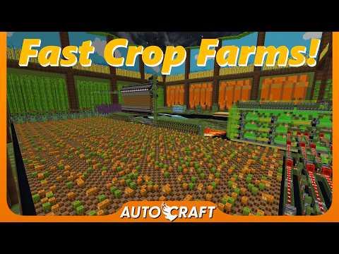 New Crop Farm Perimeter V3! (AutoCraft ep.163)
