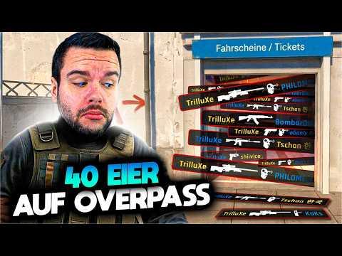 40 Kills auf Overpass im Premier MatchMaking! 😄 CS2 Premier Matchmaking Highlight