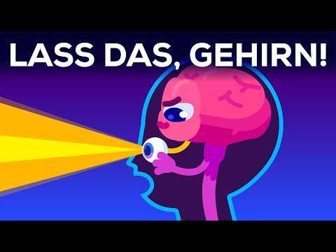 Dein Gehirn macht dich jeden Tag während 2 Stunden blind!