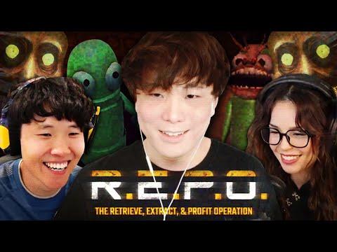 THE SWEATIEST R.E.P.O. LINEUP EVER ► ft. DisguisedToast, Valkyrae, and friends
