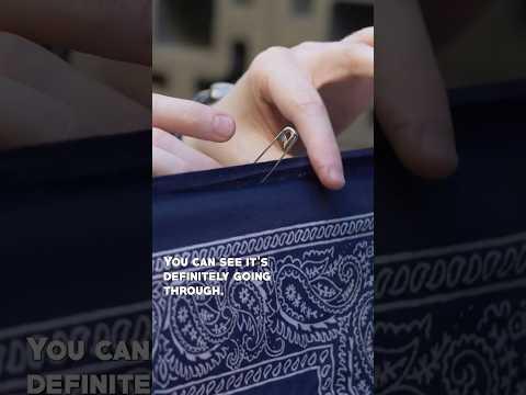 Learn This Simple Safety Pin Trick!