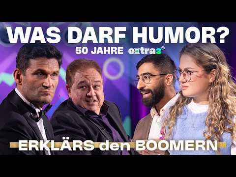 Früher lustig, heute problematisch? Boomer-Witze im Check | extra 3