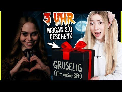ÖFFNE nicht 3 Uhr Nachts von M3GAN 2.0 eine BFF schwarze XXL BOX untern BETT (eine GESCHENK FALLE?!)
