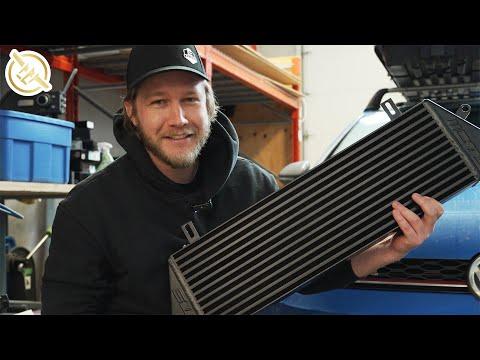 Installing an Intercooler in Alex's Car!