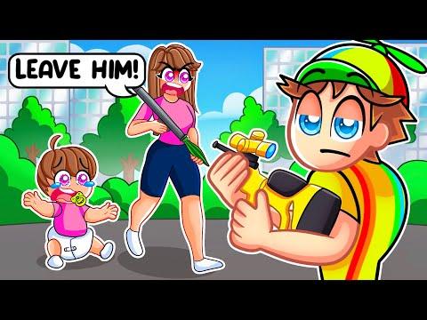 I Made a KID Mad in GTA 5 Then His MOM Joined...