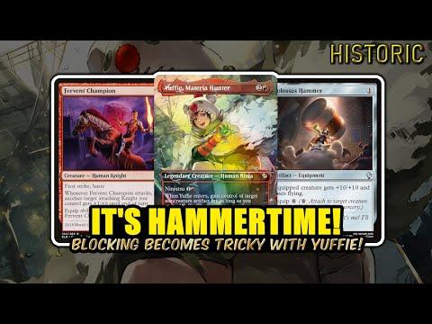 🔨 It’s Hammertime With Yuffie! New Card on Arena! | Historic BO3 | MTG Arena