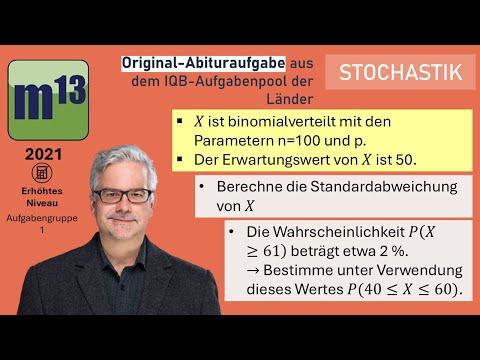 Abitur-Aufgabe: 2021 - STOCHASTIK - OHimi - erhöhtes Niveau - Aufgabengruppe 1