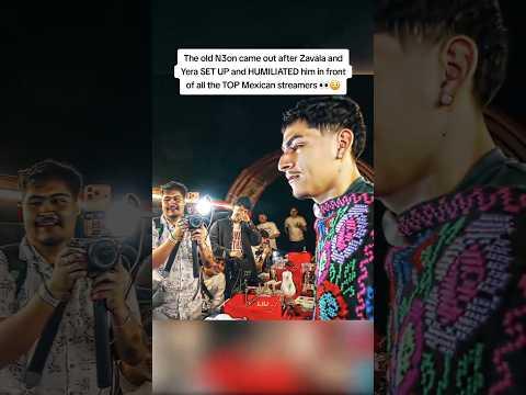 The old N3on came out after Zavala and Yera did this in front of all the TOP Mexican streamers 👀😳