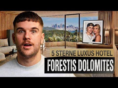 Ich übernachte im selben Hotel wie Justin Bieber! - FORESTIS Dolomiten