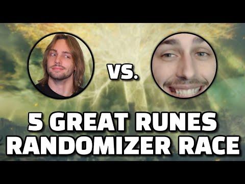 We did a 5 Great Rune Randomizer but with FAST race settings...