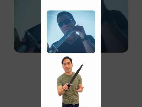 How Legit is the Toothpick Knife in The Expendables? #shorts